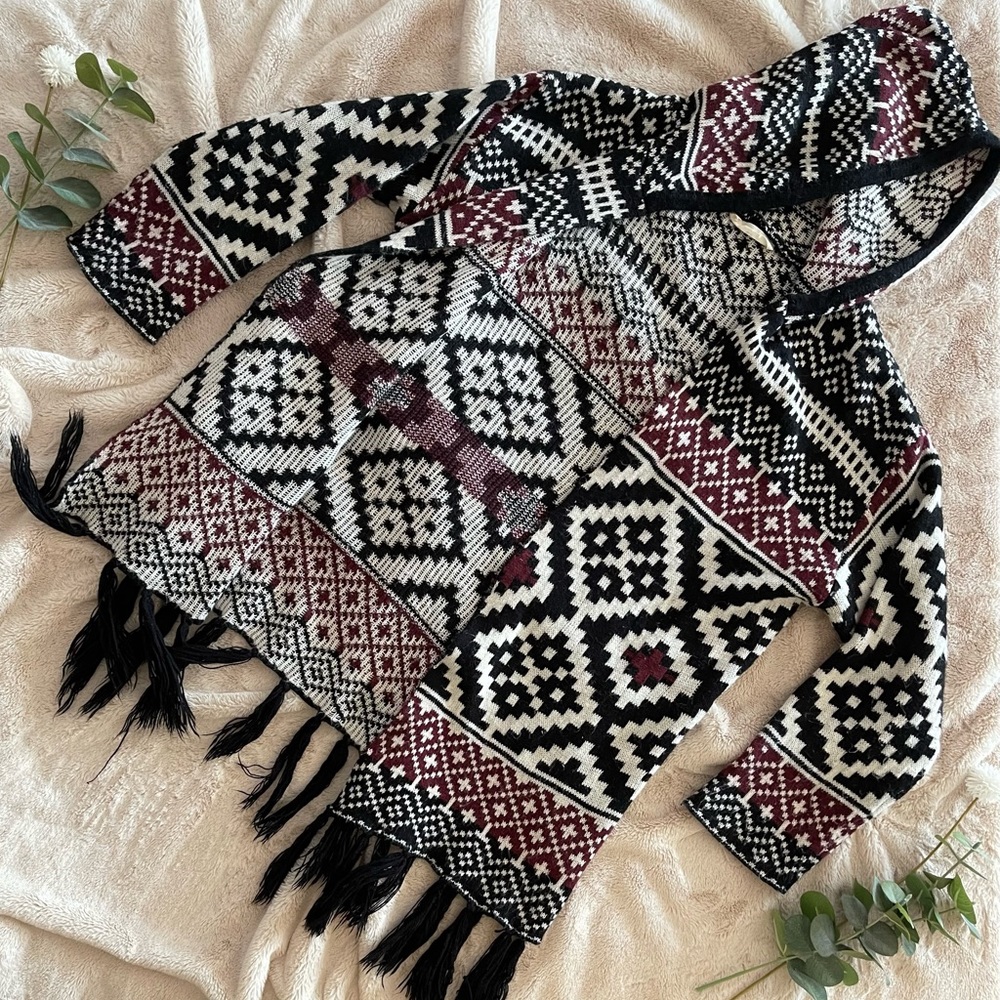 Oversized Hooded Cardigan